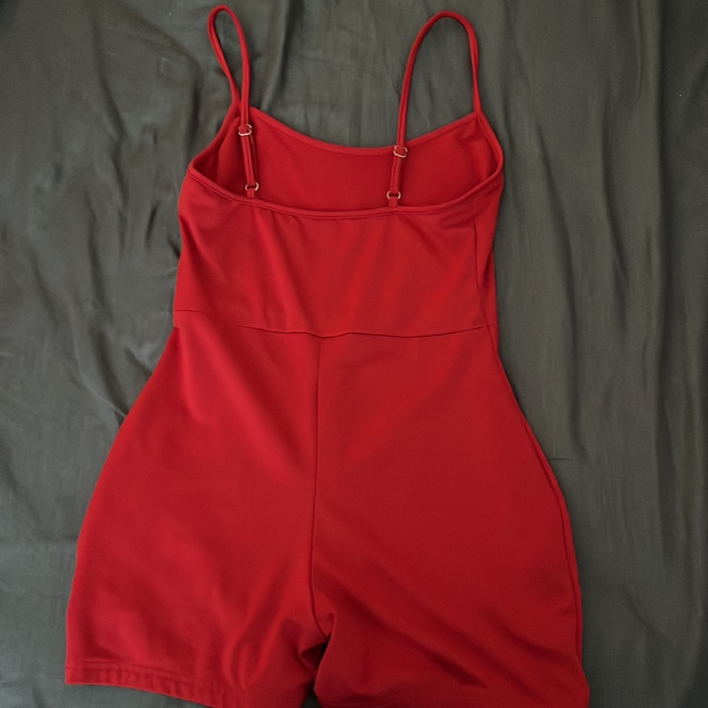Red romper - Picture 2 of 2